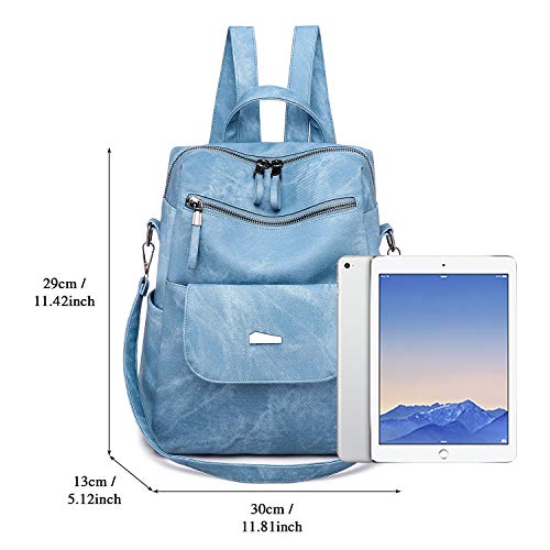 UBaymax Mochilas Mujer de Cuero PU,Mochila Casual de Moda,Bolso Mochila Monedero de Sintético,Bolsa de Hombro Escuela Viaje Compras Señoras,Moda Regalo para para Mujer,Gran Capacidad