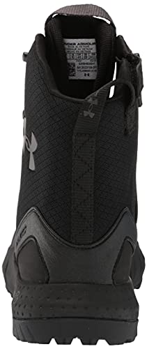 Under Armour UA Micro G Valsetz Zip, Bota táctica y Militar Hombre, Black/Black/Jet Gray, 44 EU