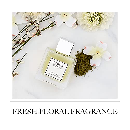 Vera Wang Fragancia de niebla corporal para mujer, té verde y flor de pera, 240 ml