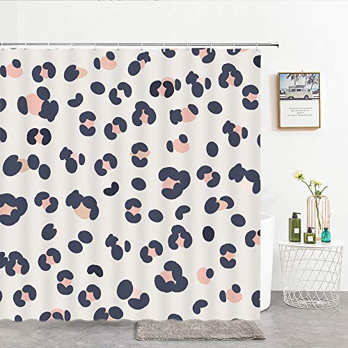 XCBN Gancho de baño Lindo de Dibujos Animados con Gancho Impermeable Simple Cortina de Ducha de baño Decorativa para niños Impermeable y Moho A5 150x200cm