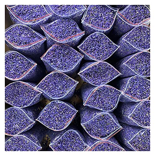 XIXI-Home 500 g de Flores de Lavanda Seca Venta a Granel Lavanda secada Bricolaje Lavanda Sachet Flowers Lavanda Fresher Flowers Food Grade Lavenders (Size : 500G)