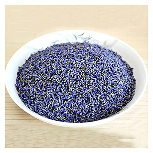 XIXI-Home 500 g de Flores de Lavanda Seca Venta a Granel Lavanda secada Bricolaje Lavanda Sachet Flowers Lavanda Fresher Flowers Food Grade Lavenders (Size : 500G)