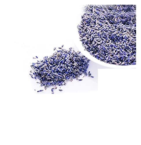 XIXI-Home 500 g de Flores de Lavanda Seca Venta a Granel Lavanda secada Bricolaje Lavanda Sachet Flowers Lavanda Fresher Flowers Food Grade Lavenders (Size : 500G)