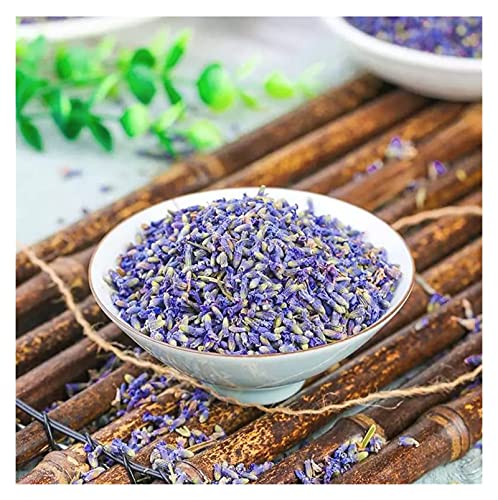 XIXI-Home 500 g de Flores de Lavanda Seca Venta a Granel Lavanda secada Bricolaje Lavanda Sachet Flowers Lavanda Fresher Flowers Food Grade Lavenders (Size : 500G)
