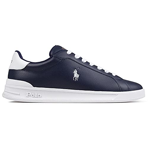 Zapatillas Polo Ralph Lauren Heritage Court II de Piel - Color - Azul Marino, Talla - 41
