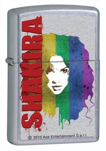 Zippo  Shakira Estilo Pop Art Lighter Cromo