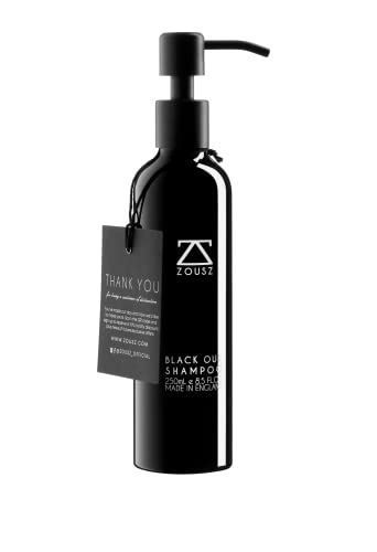 ZOUSZ Champú Hombre - Champú Oud Limpiador, Vitalizante y Nutritivo de Uso Diario, Para el Cabello y la Barba, Contiene Ingredientes Naturales y Orgánicos, Sin SLS, Parabenos ni Silicona 250mL