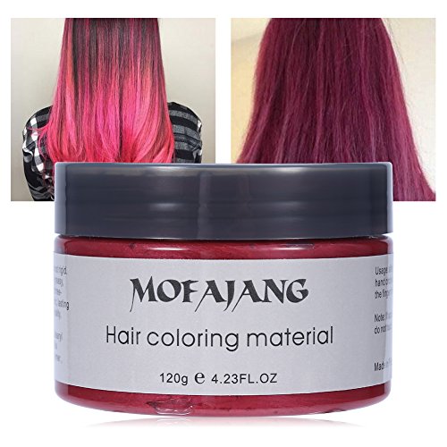 120 ML Cera temporal para colorear,cera color pelo,Crema Para Colorante Pelo Temporal duradera, profesional, cera - Color del cabello Crema Para Colorante Pelo para fiesta, cosplay (02#)
