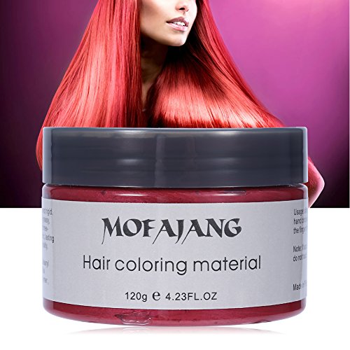120 ML Cera temporal para colorear,cera color pelo,Crema Para Colorante Pelo Temporal duradera, profesional, cera - Color del cabello Crema Para Colorante Pelo para fiesta, cosplay (02#)