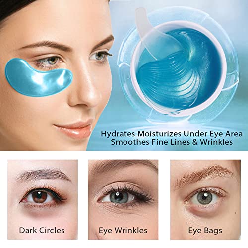 30 pares Máscara para los ojos, Parches para los ojos, parches de ojos antienvejecimiento, Ojos Parches, Contorno de Ojos Antiarrugas, Anti edad para ojeras