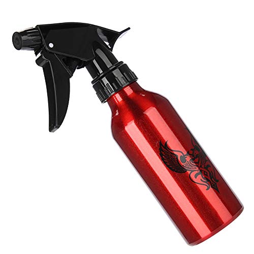 4 Colores 250ml Frascos de spray Botella pulverizador Agua peluqueria, Pulverizador de Rociar Agua para Peluquería Salón Peluquero Herramientas de rociador (Rot)