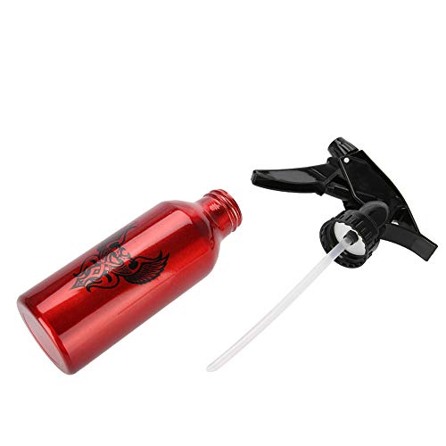 4 Colores 250ml Frascos de spray Botella pulverizador Agua peluqueria, Pulverizador de Rociar Agua para Peluquería Salón Peluquero Herramientas de rociador (Rot)