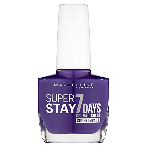 887 Todo El Día De Ciruela De Esmalte De Uñas Fuertes Y Pro/SuperStay Gemey Maybelline
