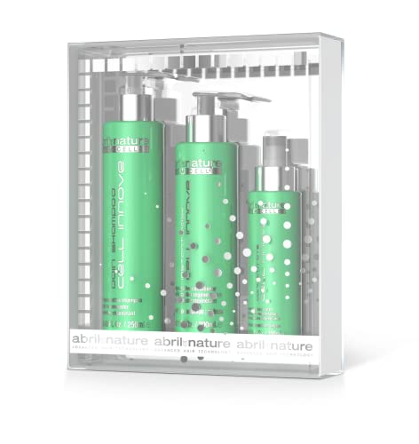 abril et nature - Pack Tratamiento Vegano Hidratación Profunda CELL INNOVE - Mascarilla Pelo, Sérum Pelo y Champú Células Madre de Regalo - Champú Hidratante Profesional Rejuvenecedor Antifrizz