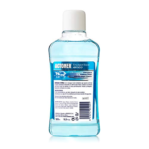 Actoner Enjuague bucal actoner artico 500ml.