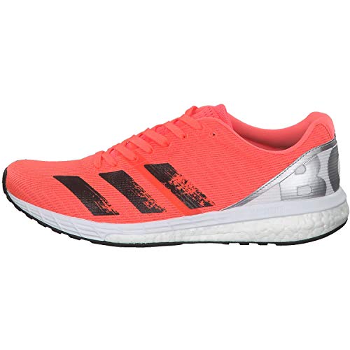 Adidas Adizero Boston 8 m, Zapatillas para Correr Hombre, Signal Coral/Core Black/FTWR White, 47 1/3 EU