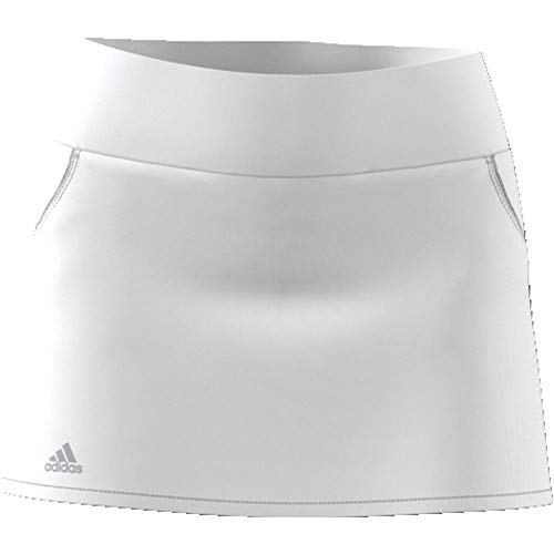 adidas Club Falda de Tenis, Mujer, Blanco, L