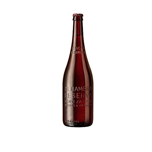 Alhambra Reserva Roja Cerveza Bock Lager – Pack de 4 Botellas x 33cl – 7,2% Volumen de Alcohol