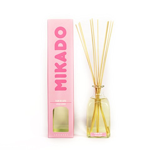 Ambientador Mikado 250 ml Aroma Flor de Loto con Palitos de Rattan