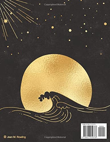 Aquarius Zodiac: Gifts for Women - Aquarius Moon Goddess - Journal and Blank Lined Notebook For New Moon Affirmations