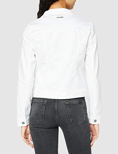 Armani Exchange 8,6 Ounces Stretch Bull Pantalones Cortos, Blanco (White Denim 0102), 46 (Talla del Fabricante: 31) para Mujer