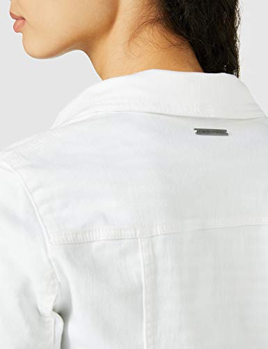 Armani Exchange 8,6 Ounces Stretch Bull Pantalones Cortos, Blanco (White Denim 0102), 46 (Talla del Fabricante: 31) para Mujer