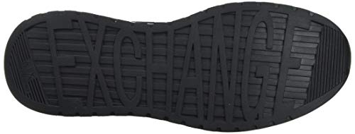 Armani Exchange Dusseldorf Volume Sole-Suela para Correr, Zapatillas Hombre, Negro, 44 EU