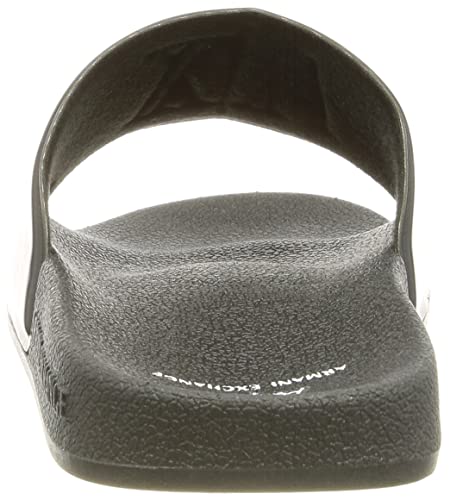 Armani Exchange Mykonos, Sandalias deslizantes. Hombre, Azul Marino, 41 EU