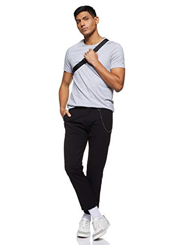Armani Exchange Pima Logo Camiseta, Gris (B09b Heather Grey 3929), X-Small para Hombre