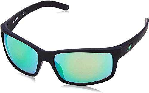 Arnette 0AN4202 447/3R 62 Gafas de Sol, Negro (Fuzzy Black/Lightgreenmirrorgreen), Unisex-Adulto