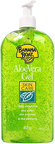 Banana Boat Aloe Vera - After Sun Gel Crema Hidratante, Refrescante y Reparadora de la Piel - Pack 3 x 453 ml