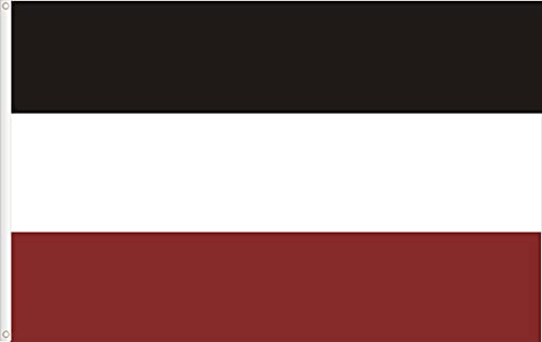BANDERA DEL II REICH ALEMAN. IMPERIO ALEMAN S XIX-XX. CALIDAD RASO PREMIUM. TAMAÑO GRANDE 150X90