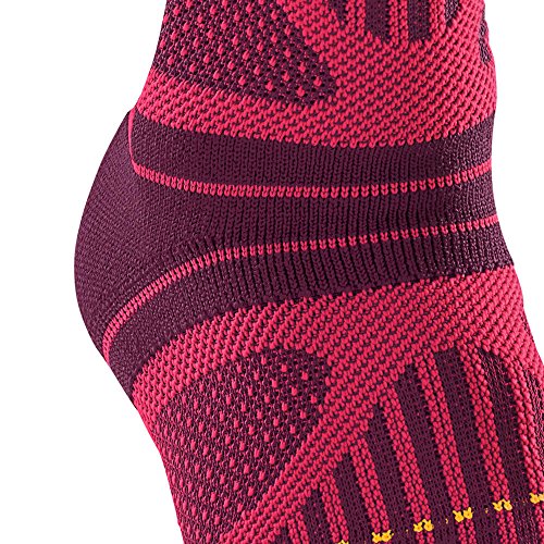 Bauerfeind Tobillera unisex "Ankle Support" 1 Tobillera para deportes como fútbol, fitness y correr, no se dobla gracias al tobillo, color rosa, XL
