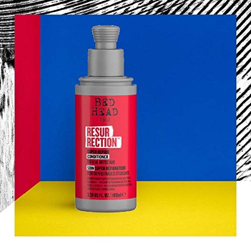 BED HEAD by TIGI - Resurrection Acondicionador para pelo dañado, tamaño de viaje, 100 ml