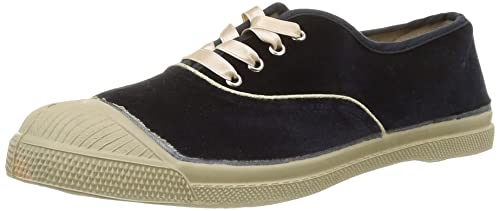 Bensimon Tennis Velours, Zapatillas Mujer, Azul Marino, 38 EU
