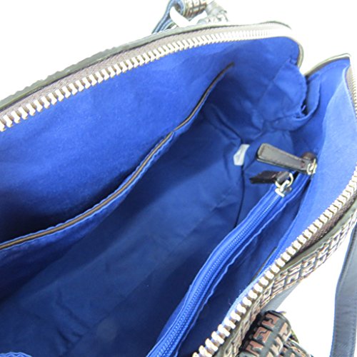 Bolsa de diseñador 'Ted Lapidus'azul marino - 38x27x17 cm.