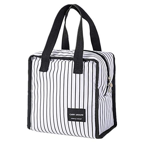 Bolsa TéRmica Grande Bolsa IsotéRmica Bolsa De Comida PortáTil Nevera Para El Trabajo Oficina De Compras Picnic Acampada, URIBAKY Plegable Cuatro Opciones De Estilo