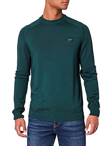 BOSS Anserlot Suéter, Dark Green 305, XL para Hombre