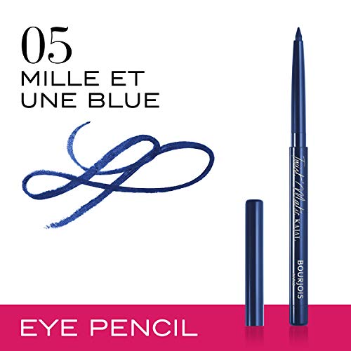 Bourjois Twist'matic Kajal Eyeliner, Delineador de ojos Tono 05 Mille et une Blue