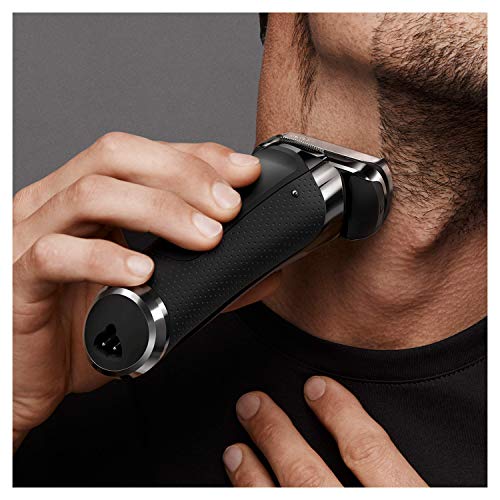 Braun Series 9 9385cc Afeitadora Eléctrica Hombre con Estación Limpieza y Carga Clean&Charge + Braun Clean&Renew Cartuchos de recarga para afeitadora eléctrica hombre, 5+1 unidades