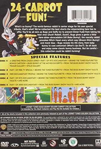 Bugs Bunny: Golden Carrot Collection (5 Dvd) [Edizione: Stati Uniti] [Italia]