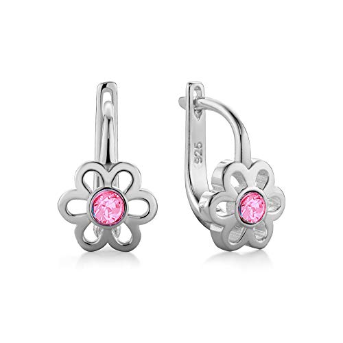 butterfly Chica Rosa Flor Original de Swarovski Elements Papel Regalo Bautismo