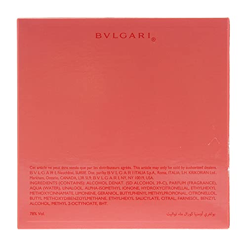 Bvlgari S0515713 Perfume para Mujer, Omnia Coral, Agua de Tocador, 65 ml