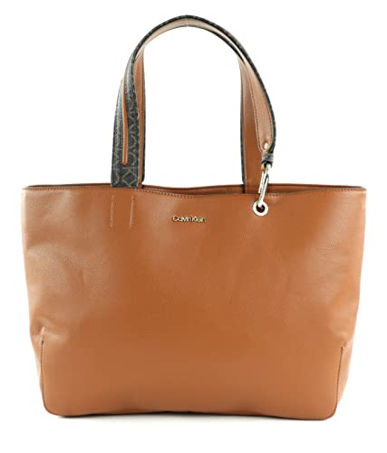 Calvin Klein CK Accent Shopper MD Caramel