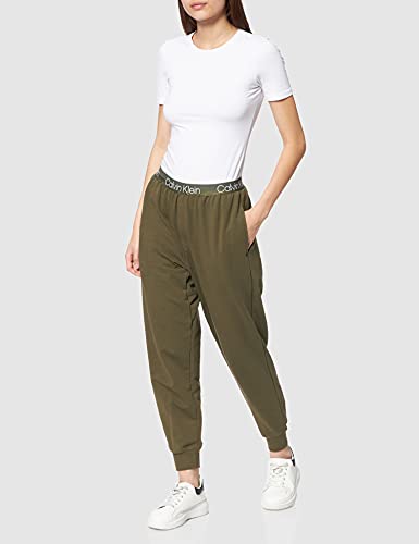 Calvin Klein Jogger, Pantalon de Pijama para Hombre, Verde (Army Green), S