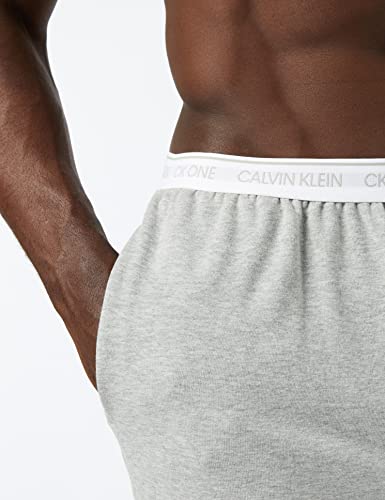 Calvin Klein Jogger Pantalones de Pijama, Grey Heather, M para Hombre
