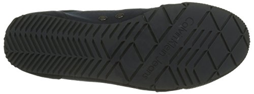 Calvin Klein Wyatt Canvas/Suede, Zapatillas Hombre, Azul (Navy), 43 EU