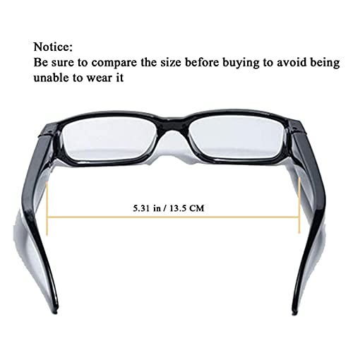 Cámara 1080P Camuflada Portátil Oculta - Cámara Gafas Mini Grabe Secreto Videos Importantes Y Momentos Felices