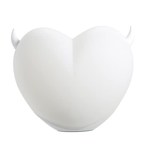 CandyT Luces de Ambiente Coloridas Alas de ángel Luces de Modelado de corazón de Demonio Personalidad Luces de palmaditas en Forma de corazón Creativas
