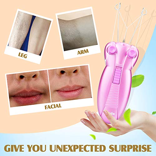 CAPMESSO Depiladoras Eléctrica Mujer Facial Depiladora Recortador Femenina Para Los Labios De La Cara Chin Cheeks Arm